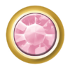 Regular Bezel Set - Light Rose