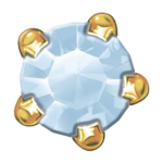 9ct - Claw Set - Blue Zirconia