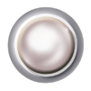 Polished White - Cabochon Set - Created Pearl
