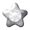 Polished White - Star Stone - Crystal