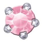 Polished White - Claw Set - Light Rose