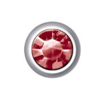 Polished White Mini Birthstones (January / Siam)