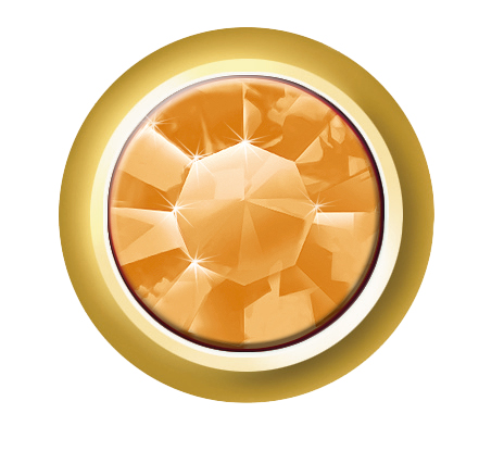 24ct Gold Plated Birthstones (November / Topaz) 1 24ct Gold Plated Birthstones (November / Topaz)