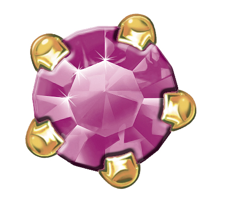 24ct Gold Plated Claw Sets (February / Amethyst) 1 24ct Gold Plated Claw Sets (February / Amethyst)