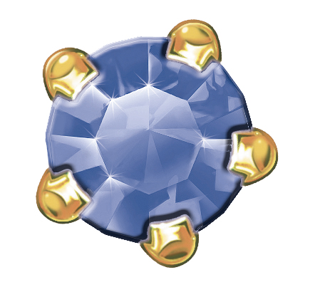 24ct Gold Plated Claw Sets (September / Sapphire) 1 24ct Gold Plated Claw Sets (September / Sapphire)