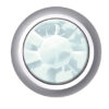 Polished White Birthstones (March / Aquamarine)