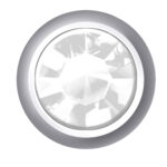 Polished White Birthsones (April / Crystal)