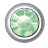 Polished White Birthstones (August / Peridot)