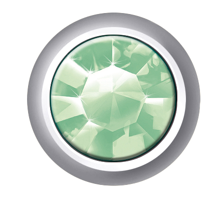 Polished White Birthstones (August / Peridot) 1 Polished White Birthstones (August / Peridot)