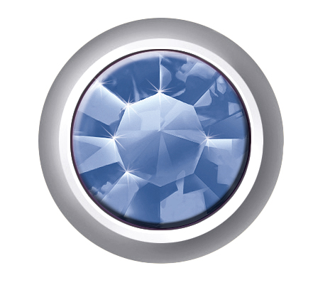 Polished White Birthstones (September / Sapphire) 1 Polished White Birthstones (September / Sapphire)