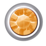 Polished White Birthstones (November / Topaz)