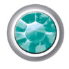 Polished White Birthstones (December / Blue Zircon)
