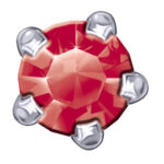 Polished White Claw Sets (July / Light Siam)