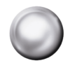 Polished White - Regular - Plain Domed Head