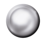 Polished White - Regular - Plain Domed Head